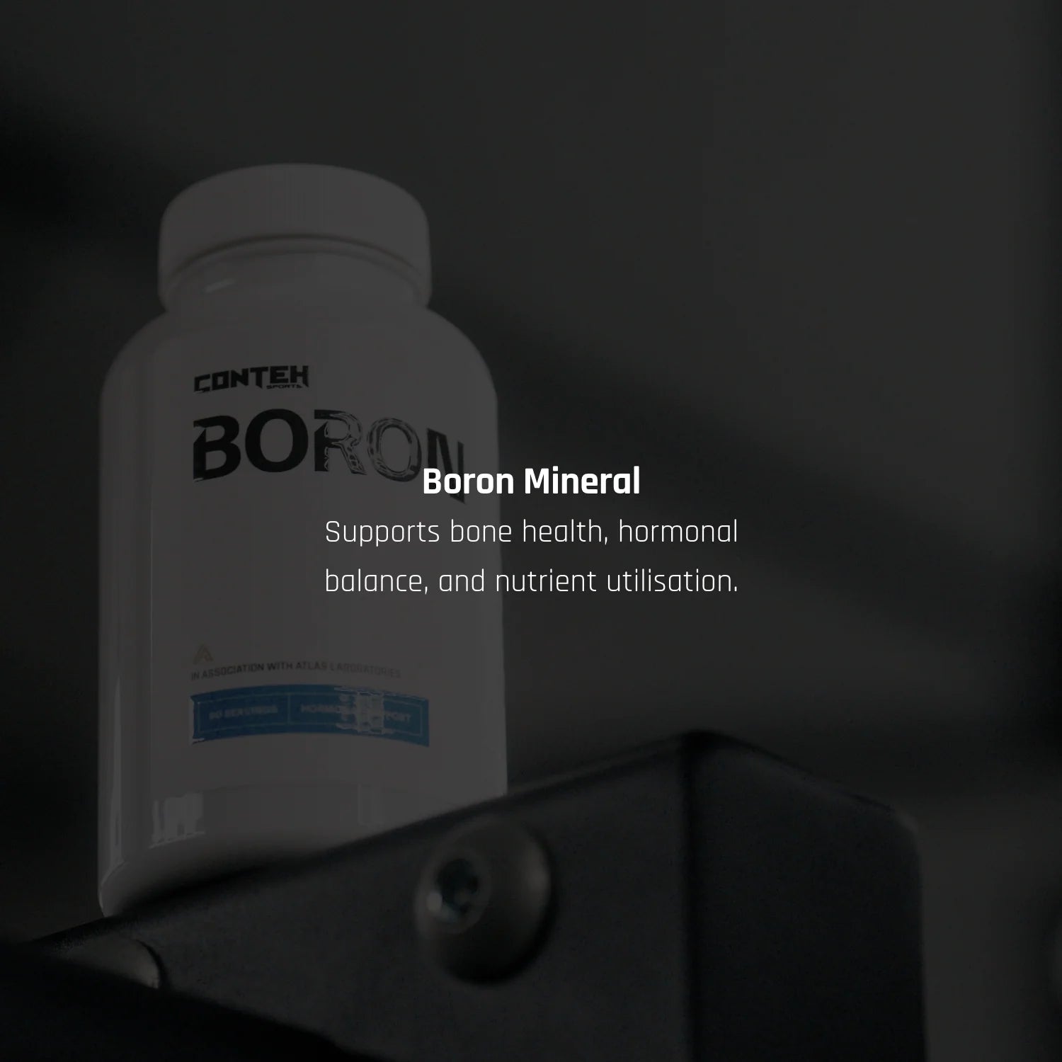 Conteh Sports Boron | Boroglycine Mineral Support | 60 Capsules | 60 Servings - Nutristore