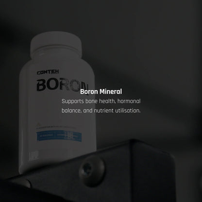 Conteh Sports Boron | Boroglycine Mineral Support | 60 Capsules | 60 Servings - Nutristore