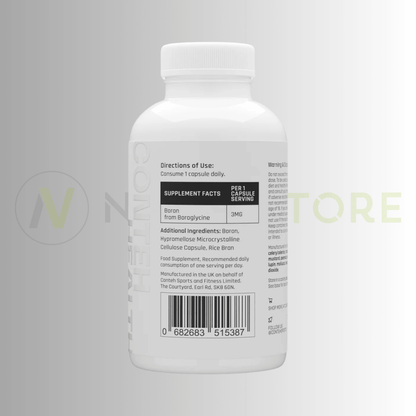 Conteh Sports Boron | Boroglycine Mineral Support | 60 Capsules | 60 Servings - Nutristore