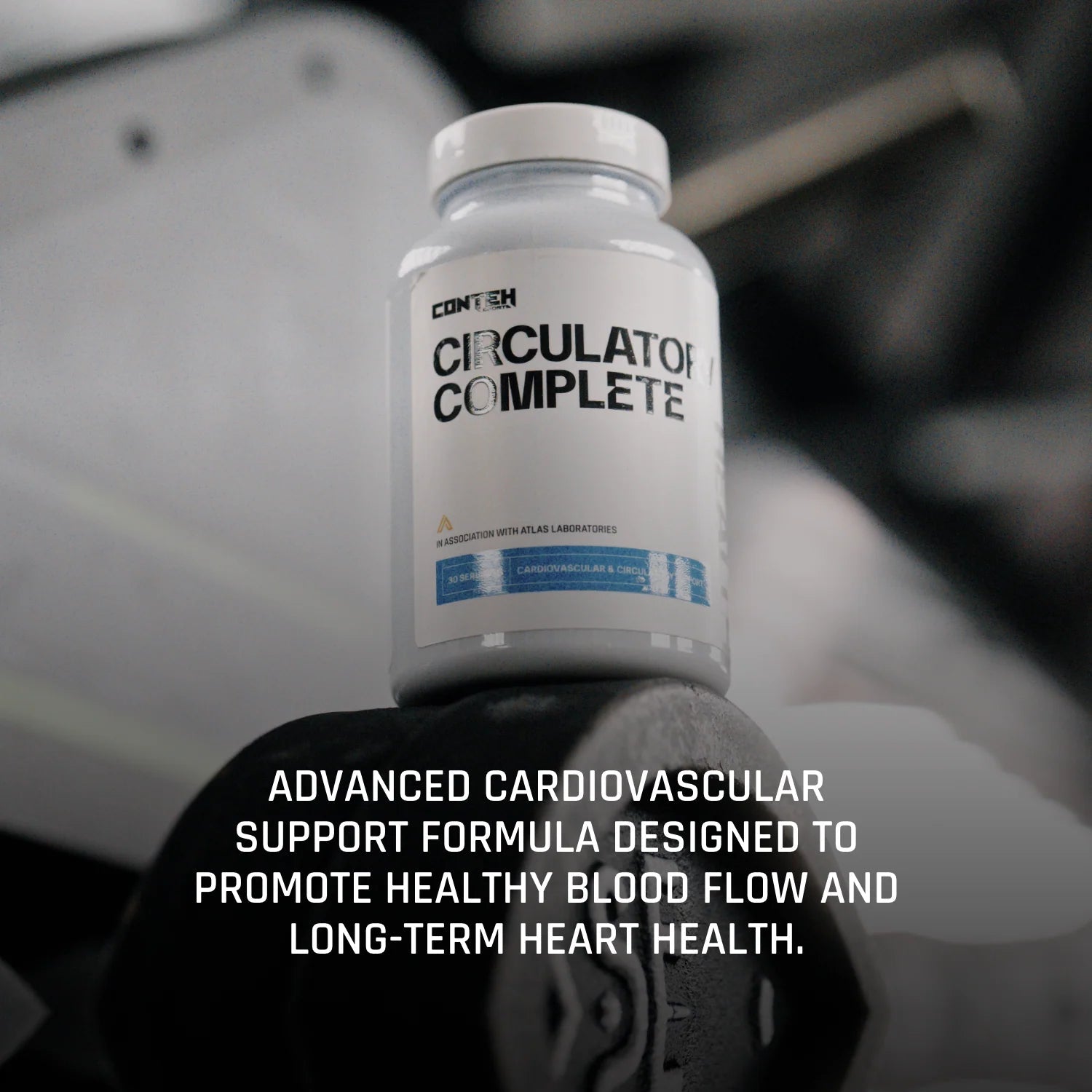 Conteh Sports Circulatory Complete | Heart & Blood Flow Support | 90 Capsules | 30 Servings - Nutristore