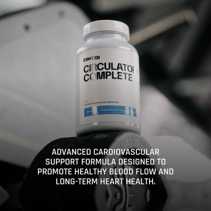 Conteh Sports Circulatory Complete | Heart & Blood Flow Support | 90 Capsules | 30 Servings - Nutristore