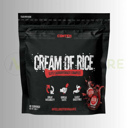 Conteh Sports Cream of Rice | Elite Carbohydrate Complex | 30 Servings - Nutristore