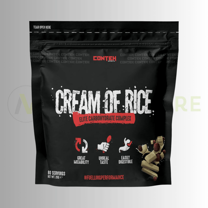 Conteh Sports Cream of Rice | Elite Carbohydrate Complex | 30 Servings - Nutristore