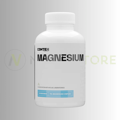 Conteh Sports Magnesium | Tri - Source Magnesium Complex | 120 Capsules | 60 Servings - Nutristore