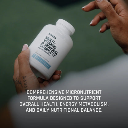 Conteh Sports Multi Vitamin & Mineral Complete | Advanced Daily Multivitamin | 120 Capsules | 60 Servings - Nutristore