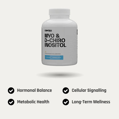 Conteh Sports Myo & D - Chiro Inositol | Hormone & Metabolic Support | 4:1 Ratio | 120 Capsules - Nutristore