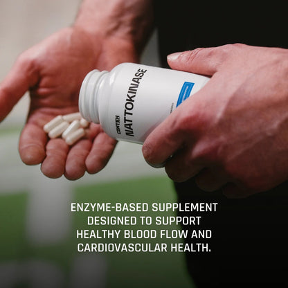 Conteh Sports Nattokinase | Enzyme Support Formula | 60 Capsules | 60 Servings - Nutristore