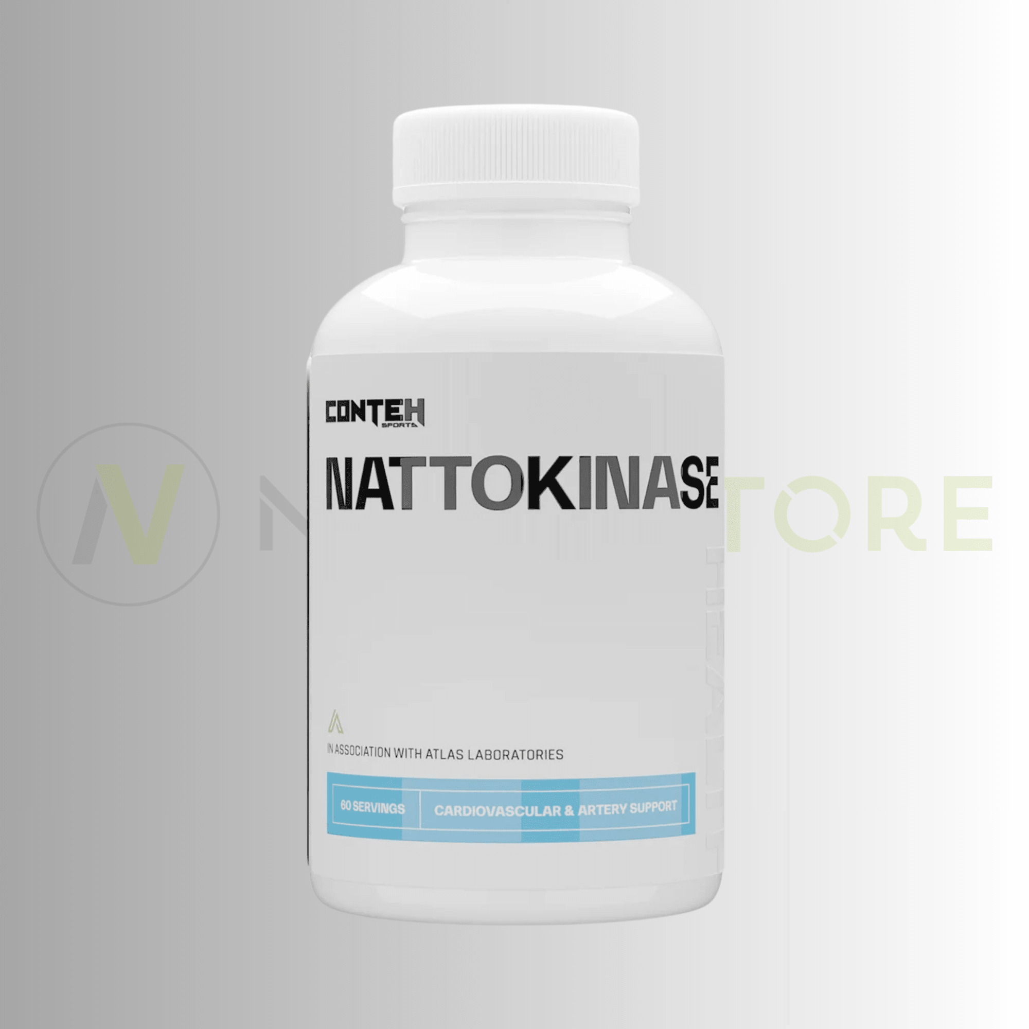 Conteh Sports Nattokinase | Enzyme Support Formula | 60 Capsules | 60 Servings - Nutristore