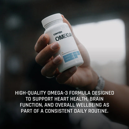 Conteh Sports Omega - 3 | High Strength EPA & DHA Fish Oil | 1000mg Softgels - Nutristore