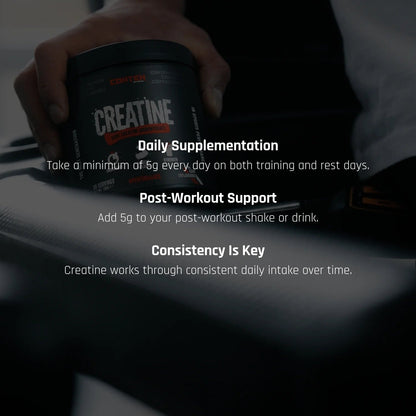 Conteh Sports Pure Creatine Monohydrate 150g – 5g Dose | 30 Servings - Nutristore