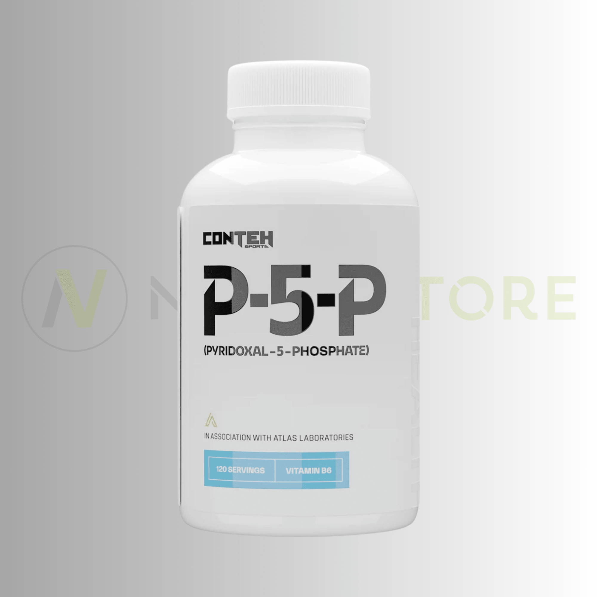 Conteh Sports Pyridoxal 5 Phosphate (P - 5 - P) | Active Vitamin B6 | 120 Capsules | 120 Servings - Nutristore