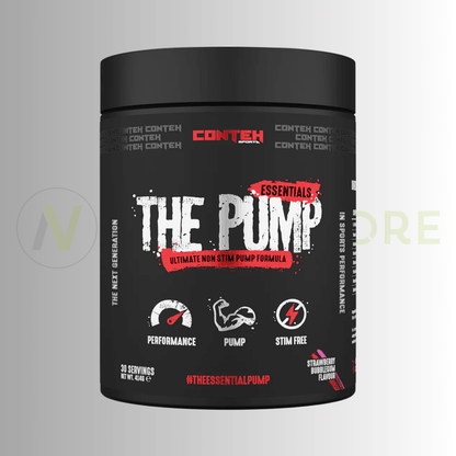 Conteh Sports The Pump Pre - Workout | Stimulant Free Pump Formula | 30 Servings - Nutristore