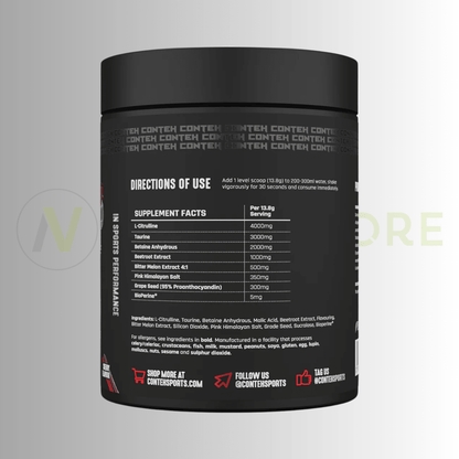 Conteh Sports The Pump Pre - Workout | Stimulant Free Pump Formula | 30 Servings - Nutristore