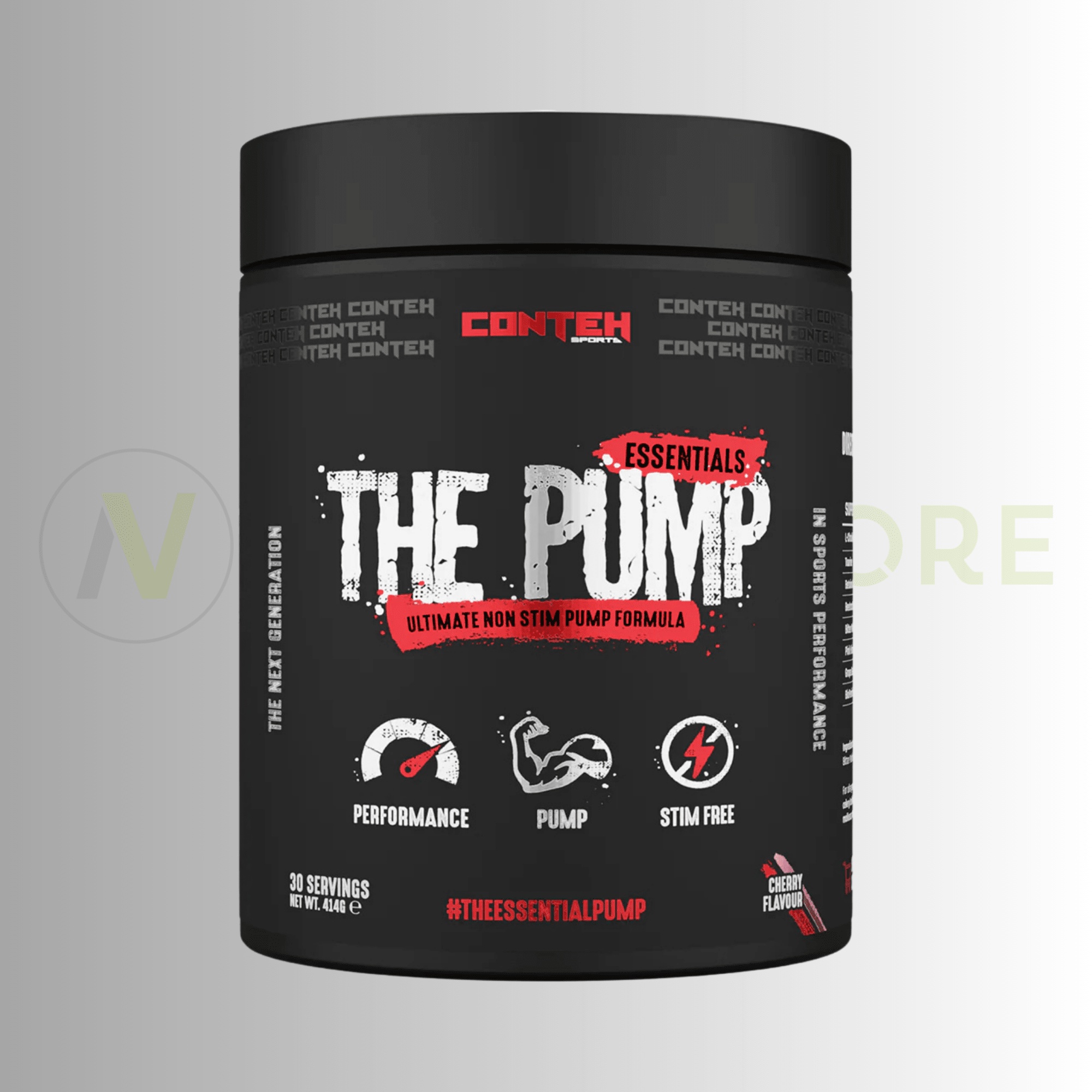 Conteh Sports The Pump Pre - Workout | Stimulant Free Pump Formula | 30 Servings - Nutristore