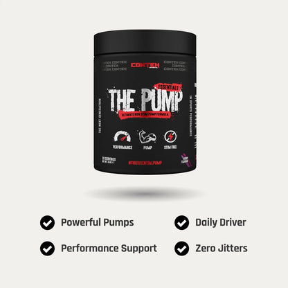 Conteh Sports The Pump Pre - Workout | Stimulant Free Pump Formula | 30 Servings - Nutristore