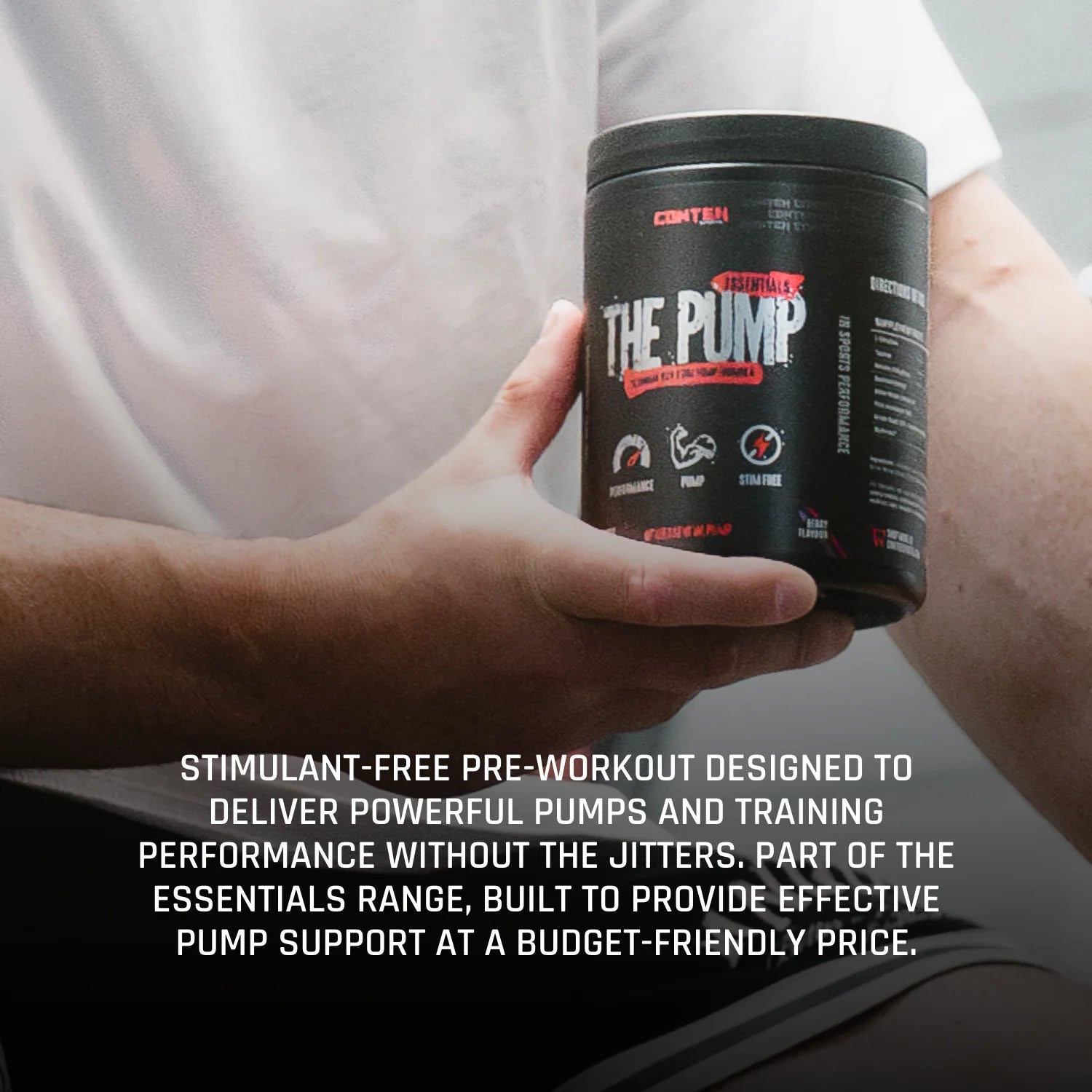 Conteh Sports The Pump Pre - Workout | Stimulant Free Pump Formula | 30 Servings - Nutristore