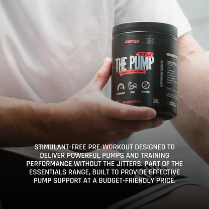 Conteh Sports The Pump Pre - Workout | Stimulant Free Pump Formula | 30 Servings - Nutristore