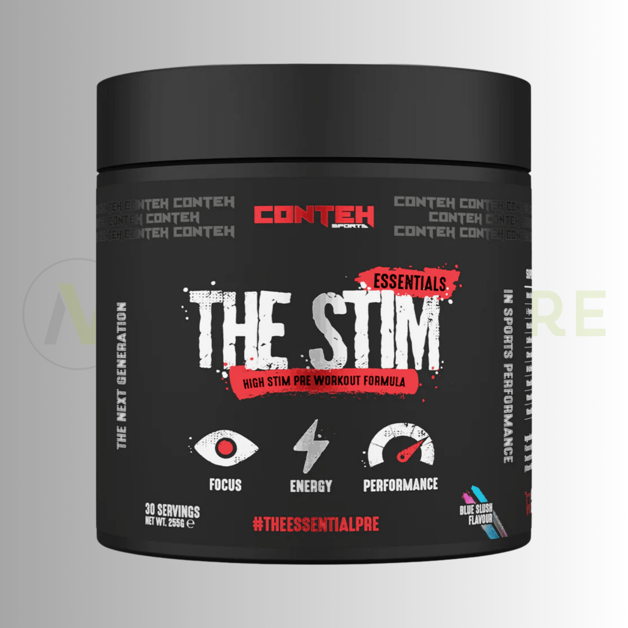 Conteh Sports The Stim Pre - Workout | High Stimulant Focus & Energy | 30 Servings - Nutristore