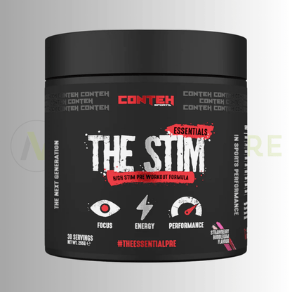 Conteh Sports The Stim Pre - Workout | High Stimulant Focus & Energy | 30 Servings - Nutristore