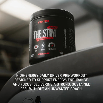 Conteh Sports The Stim Pre - Workout | High Stimulant Focus & Energy | 30 Servings - Nutristore
