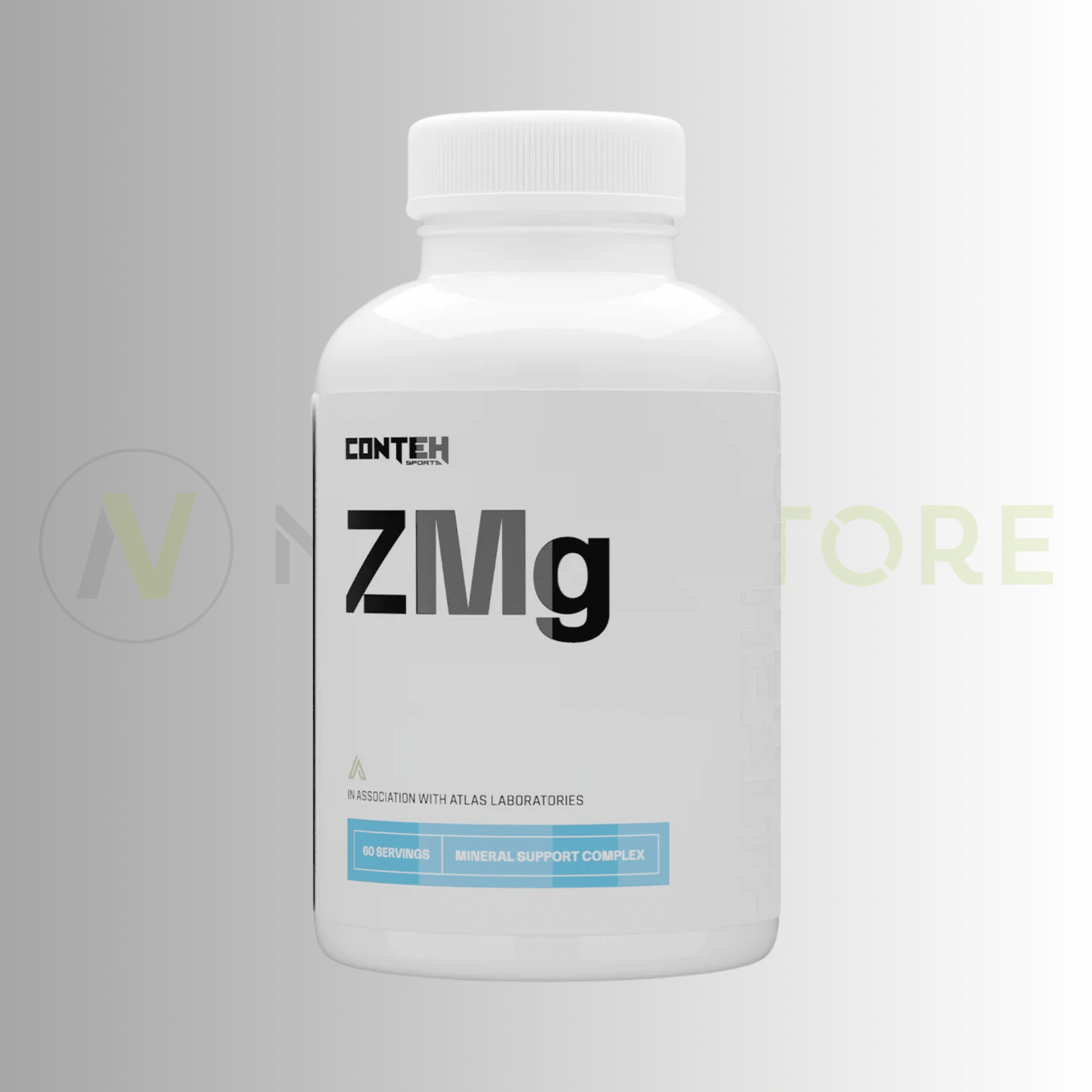 Conteh Sports ZMG Advanced ZMA Formula | Magnesium, Zinc & B6 Complex | 90 Capsules | 30 Servings - Nutristore