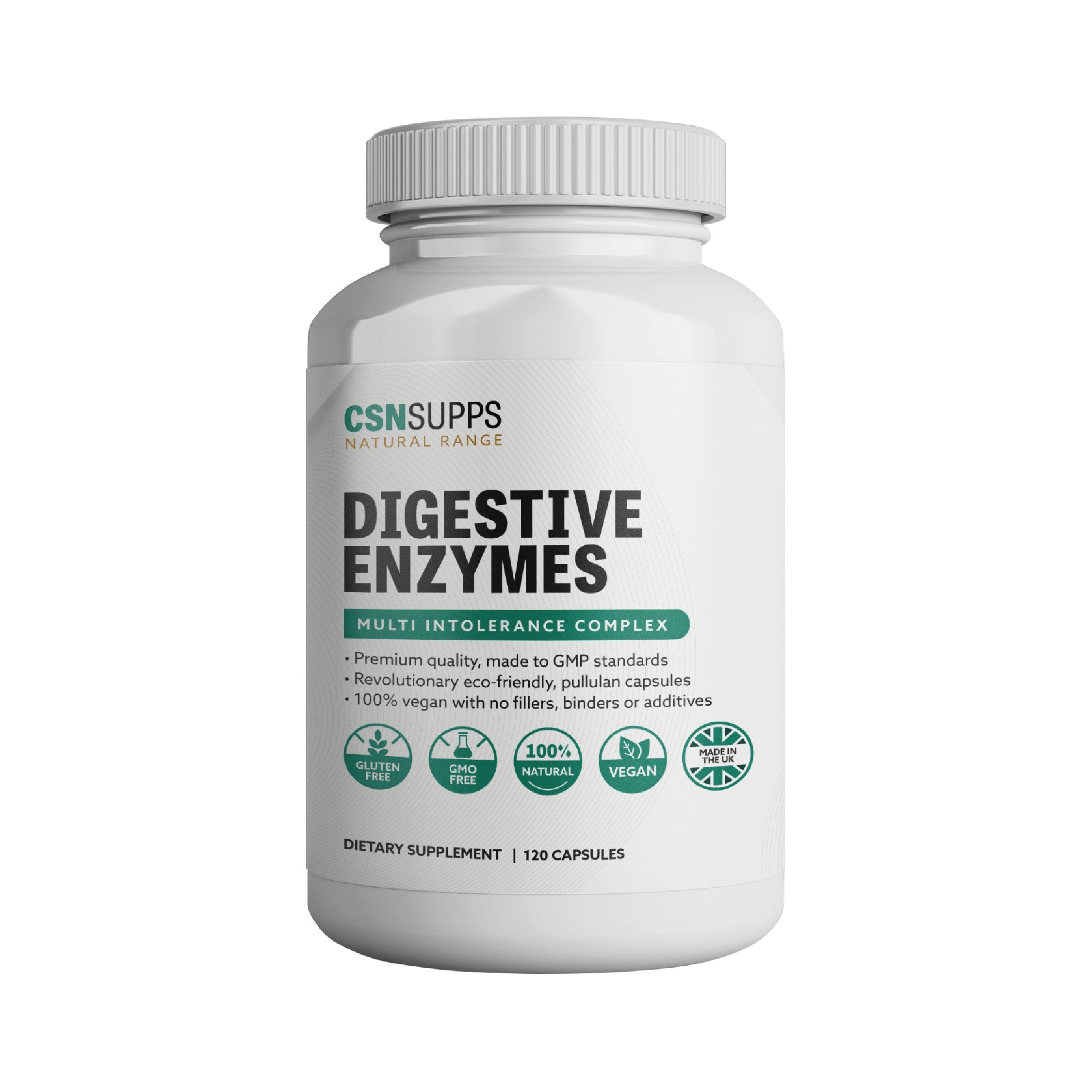 CSN Supps Digestive Enzymes - 120 Capsules - Nutristore