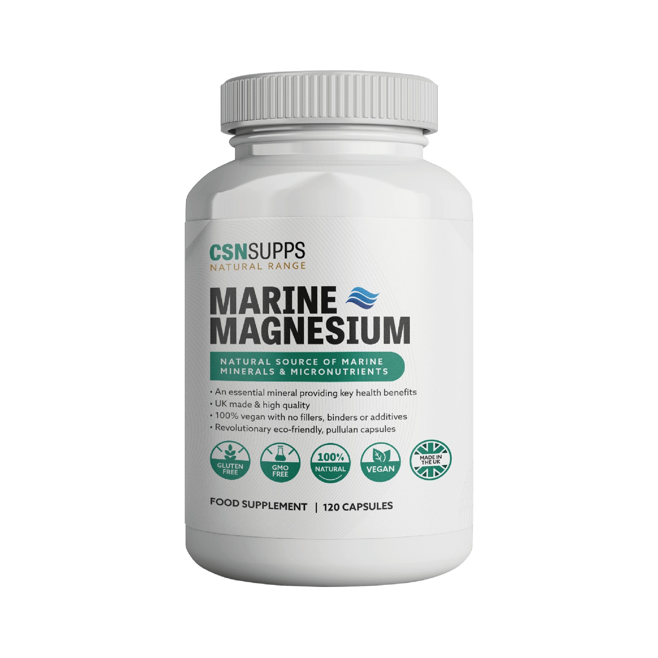 CSN Supps Marine Magnesium - 120 Capsules - Nutristore