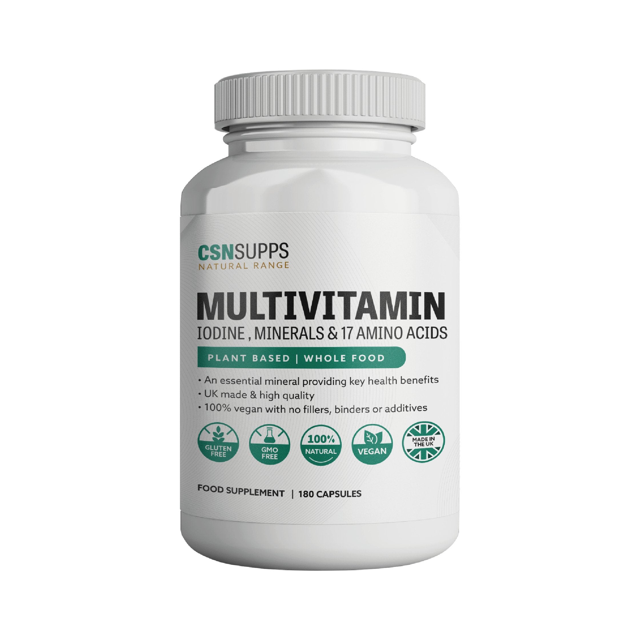 CSN Supps Multivitamin - 180 Capsules - Nutristore