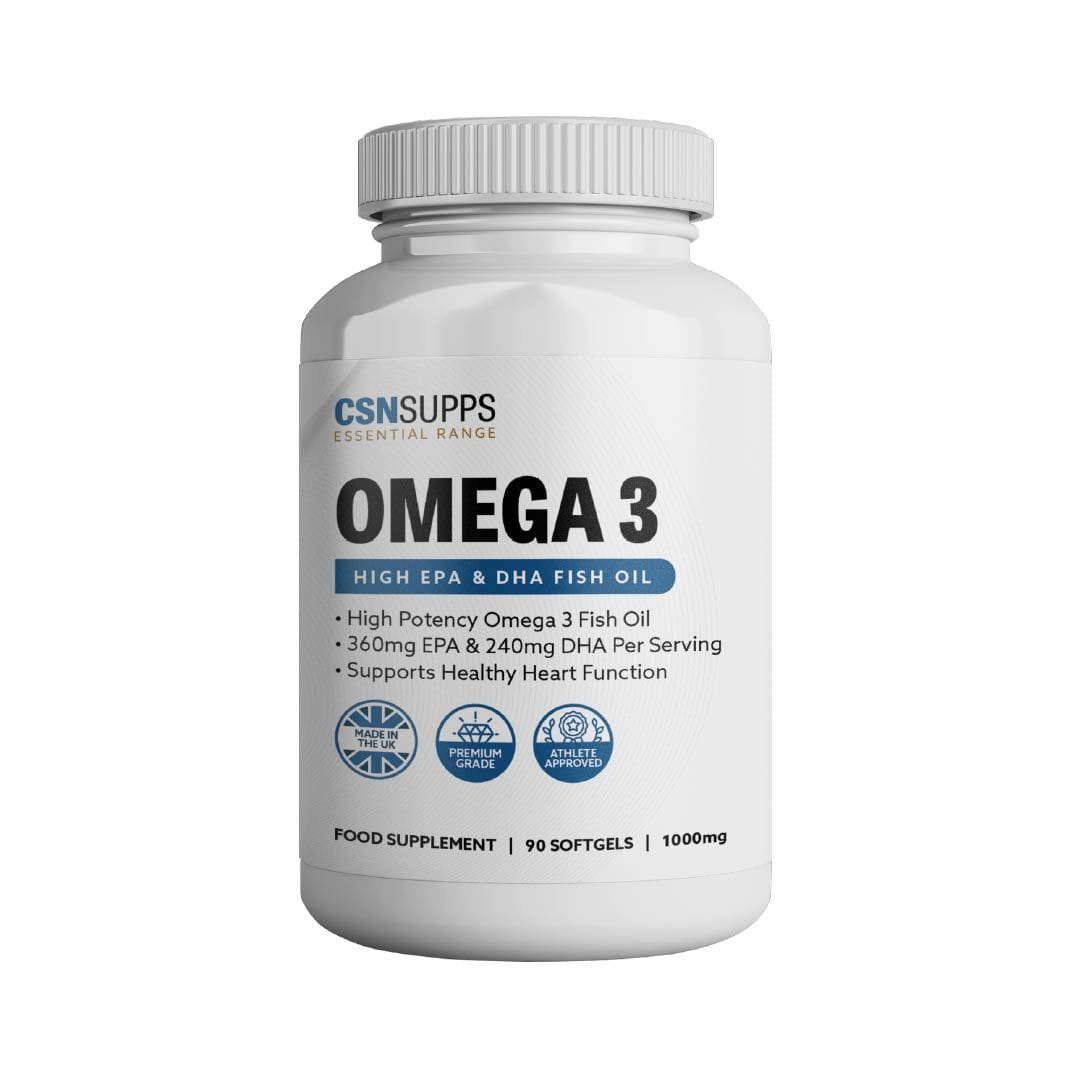 CSN Supps Omega 3 1000mg - 90 Softgels - Nutristore