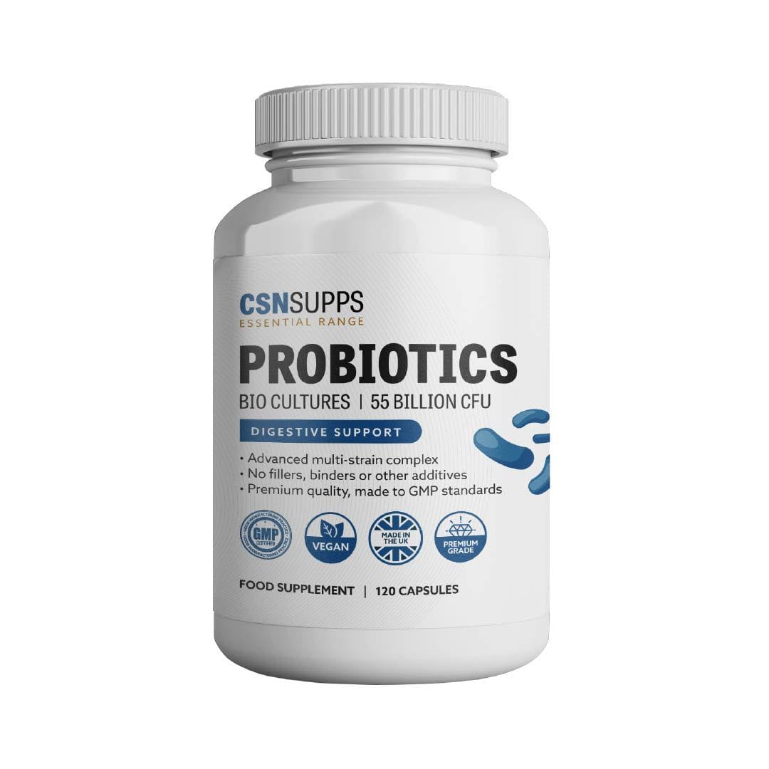 CSN Supps Probiotics 55 Billion CFU - 120 Capsules - Nutristore