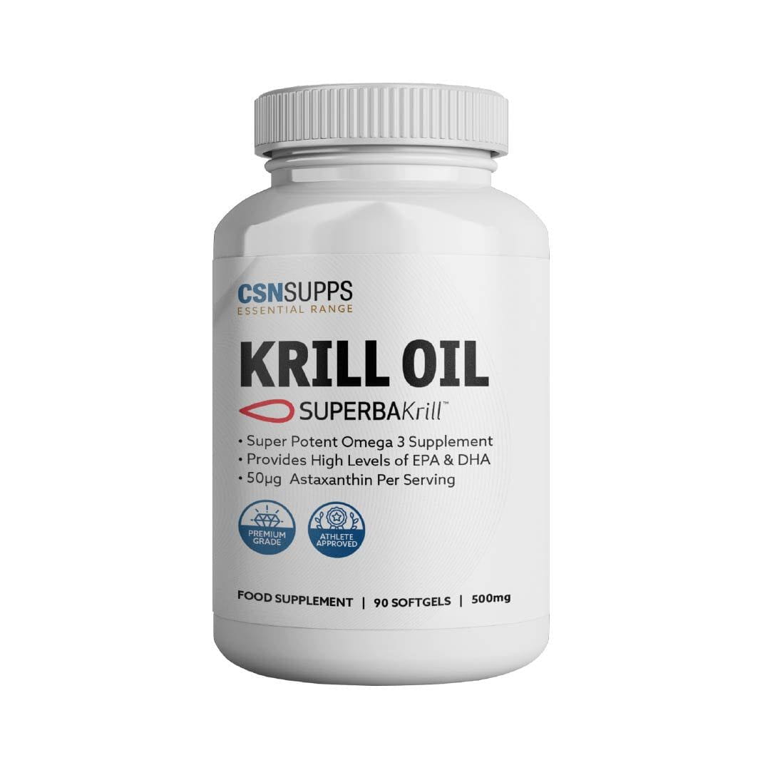 CSN Supps Superba Krill Oil 500mg - 90 Softgels - Nutristore