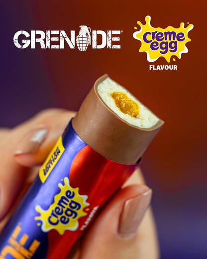 Grenade Soft Core Creme Egg Flavour Protein Bar | 14g Protein | Low Sugar | 45g - Nutristore