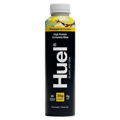 Huel Black Edition Ready-to-Drink – 35g Protein Complete Meal | Plant-Based | 8 x 500ml Bottles - Nutristore