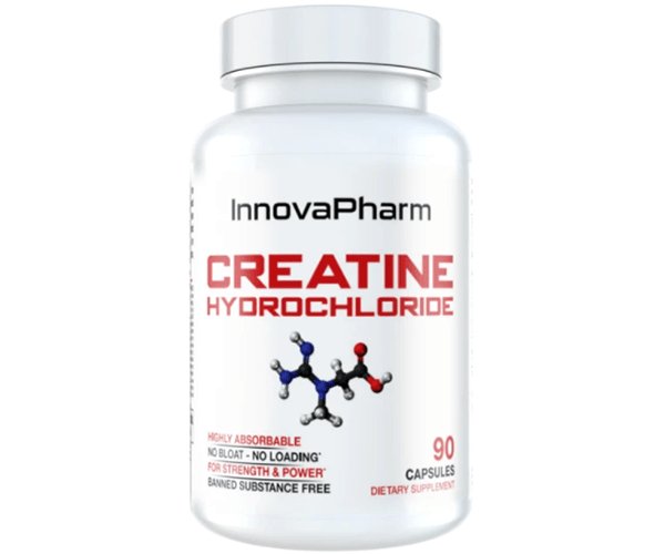 InnovaPharm Creatine Hydrochloride 750mg - 90 capsules - Nutristore