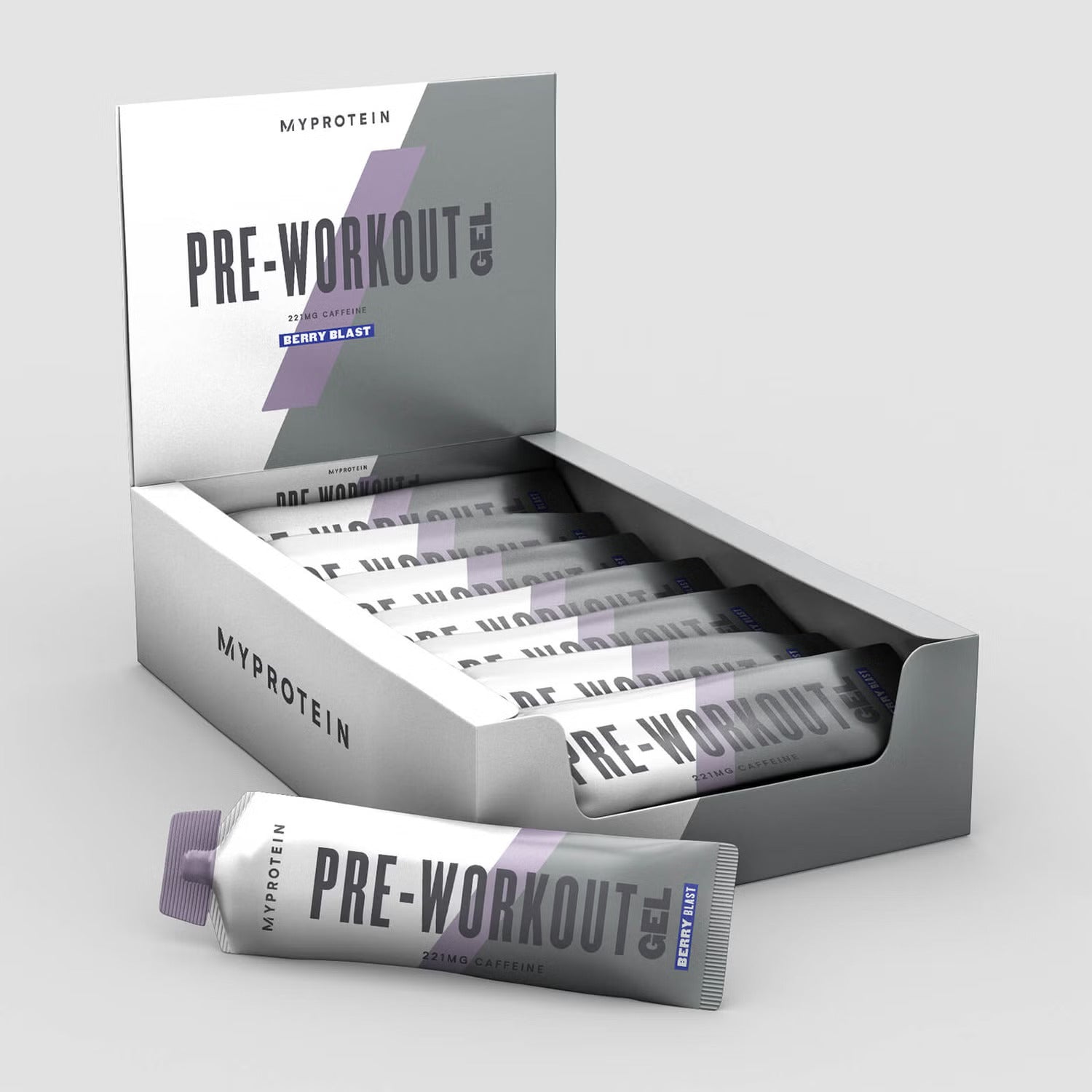 MyProtein Pre - Workout Gels (12 - Pack) - Nutristore