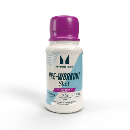 MyProtein: Pre - Workout Shot (12 x 60ml) - Nutristore