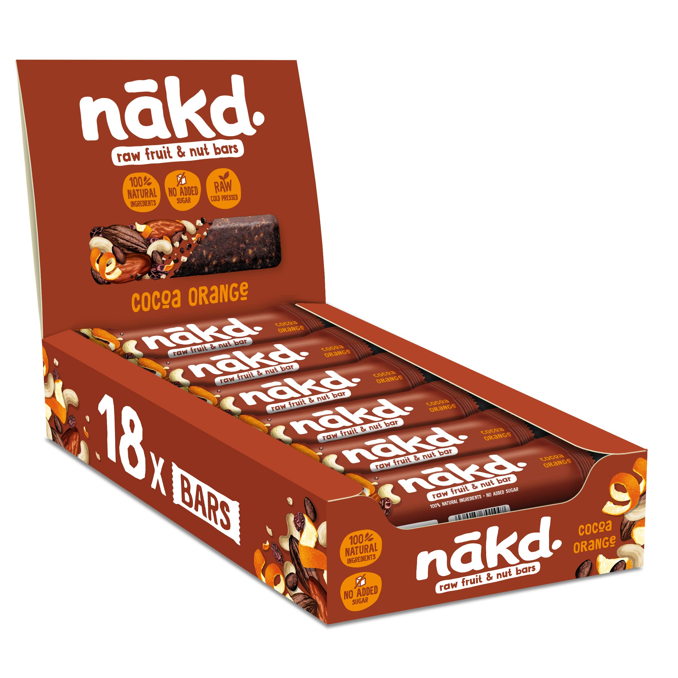 Nakd Raw Fruit and Nut Bars - Nutristore