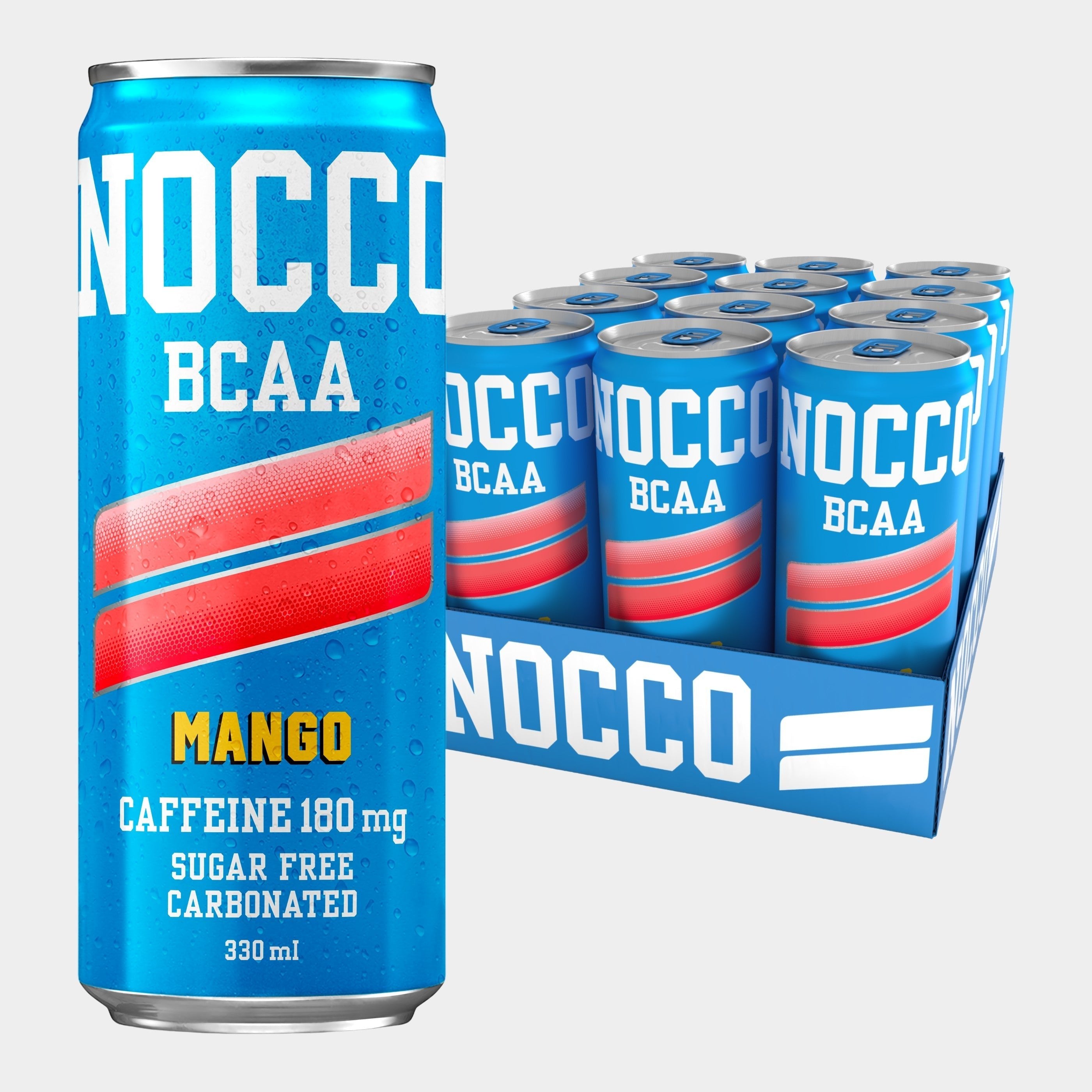 NOCCO BCAA 330ml Can (12 Pack) - Nutristore