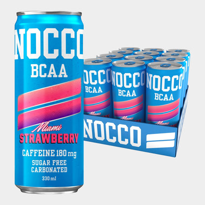 NOCCO BCAA 330ml Can (12 Pack) - Nutristore