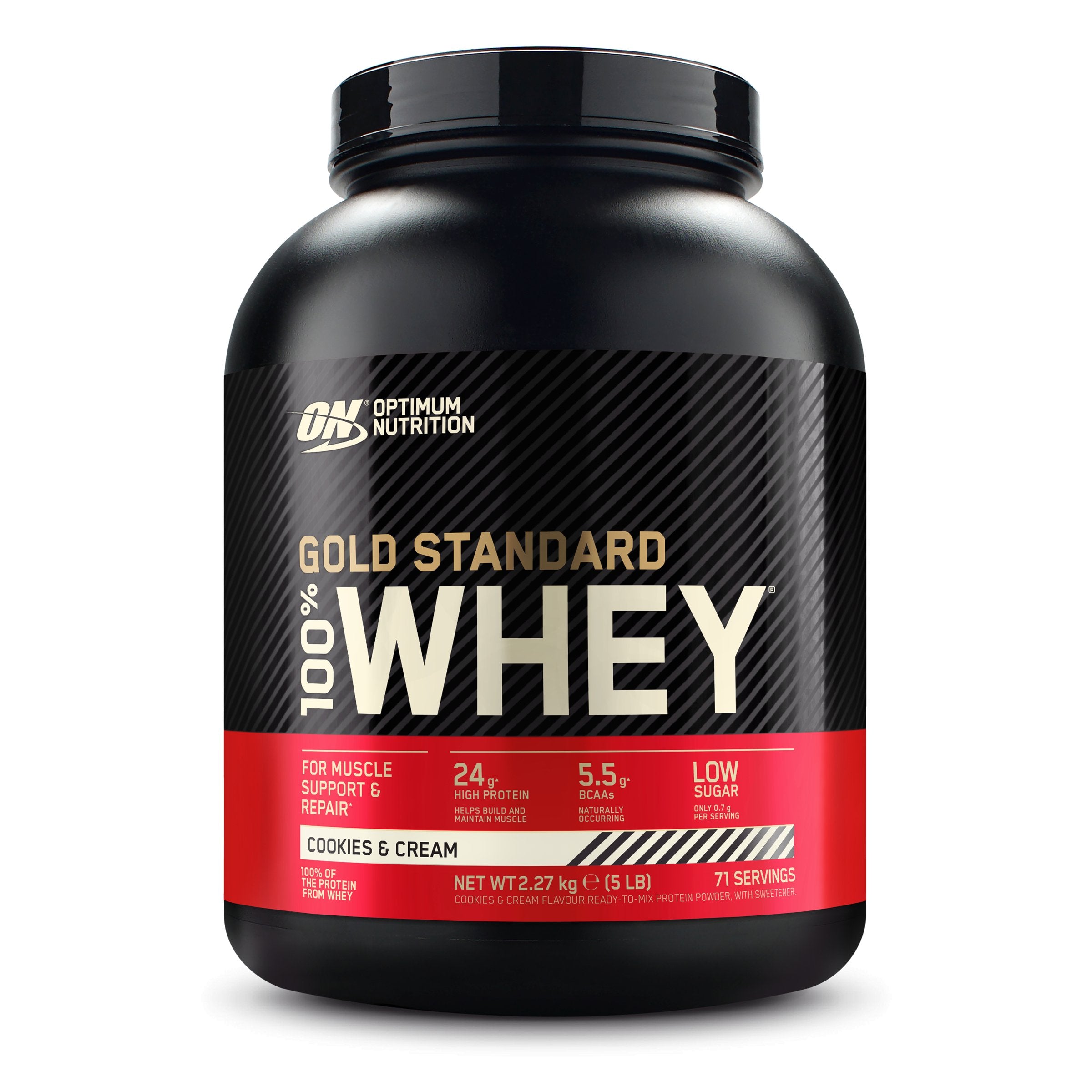 Optimum Nutrition Gold Standard 100% Whey Protein 2.27kg - Nutristore