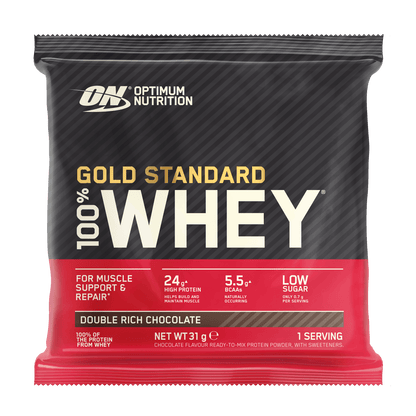 Optimum Nutrition Gold Standard 100% Whey Protein - Sample Sachet (1 Serving) x24 - Nutristore