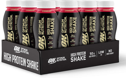 Optimum Nutrition High Protein Shake 50 (12 Pack) - Nutristore