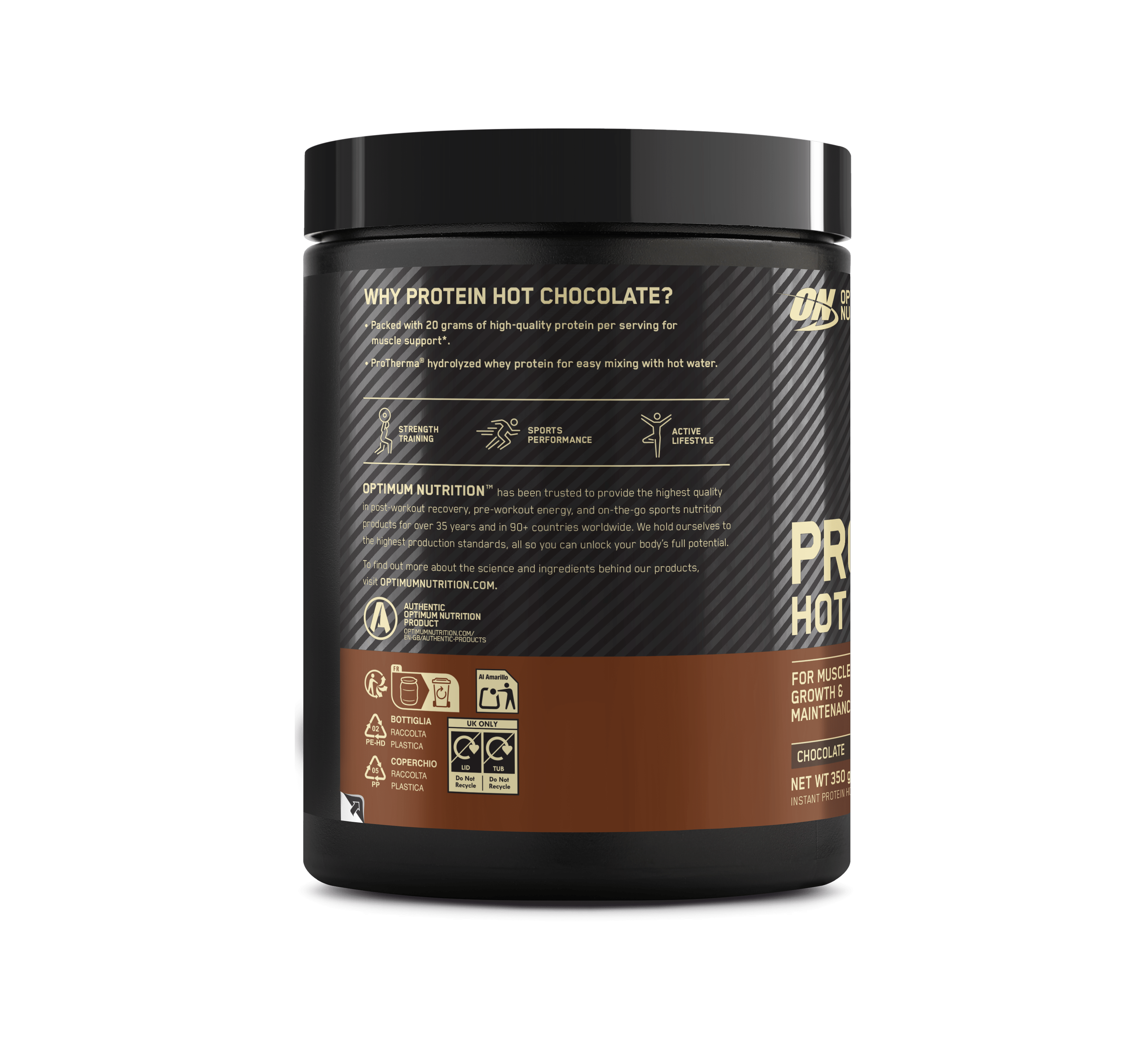 Optimum Nutrition: Protein Hot Chocolate - Nutristore