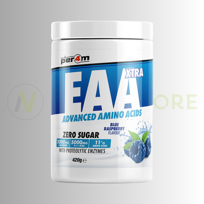 PER4M EAA Xtra Advanced Amino Acids | Full Spectrum EAA/BCAA | 420g | 30 Servings