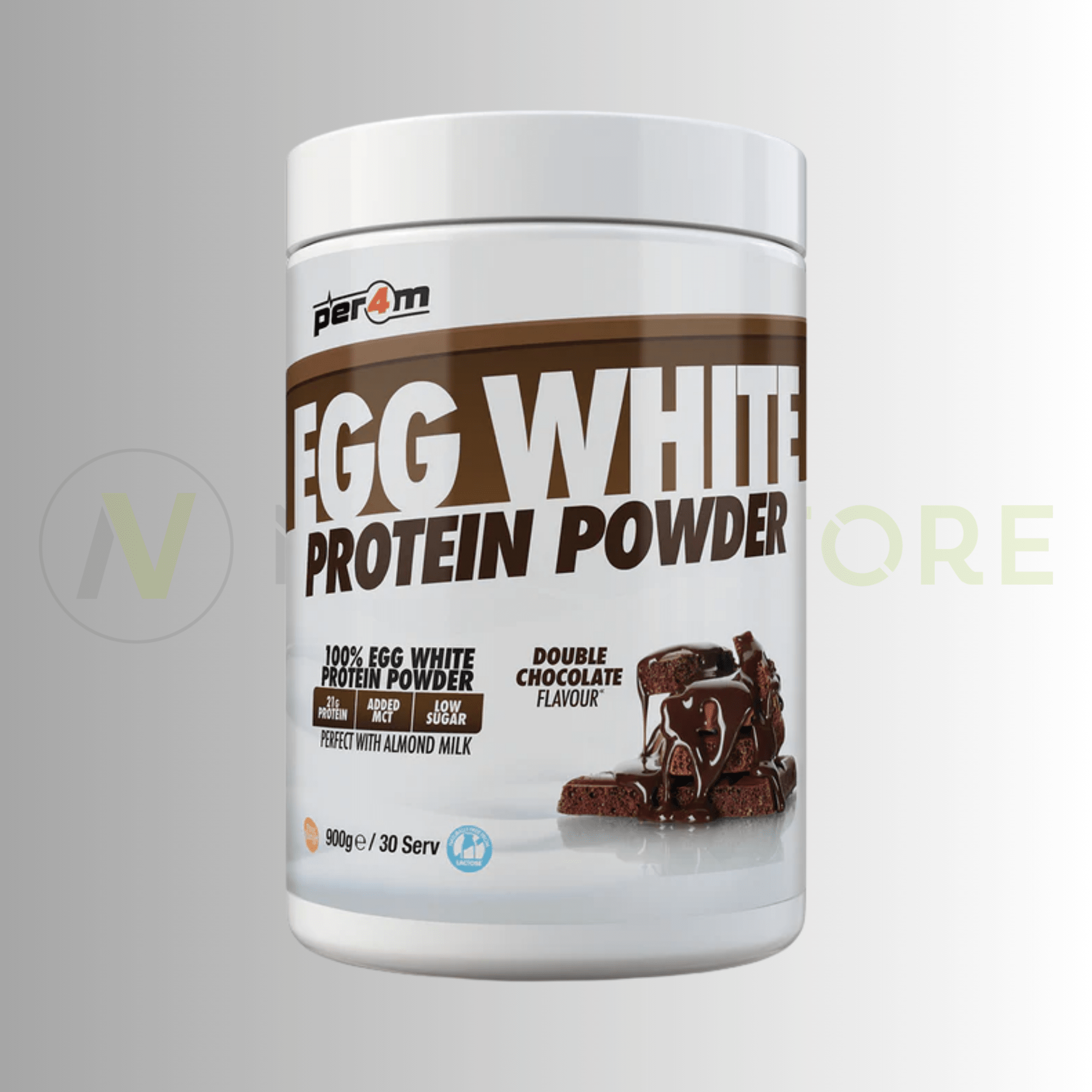 PER4M Egg White Protein Powder 900g – 21g Dairy-Free Protein | Naturally Lactose Free - Nutristore