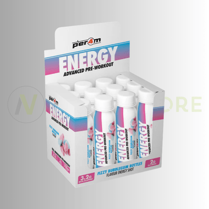 PER4M Energy Advanced Pre-Workout Shot 12 x 100ml – 350mg Caffeine | Beta-Alanine & Glycerol - Nutristore