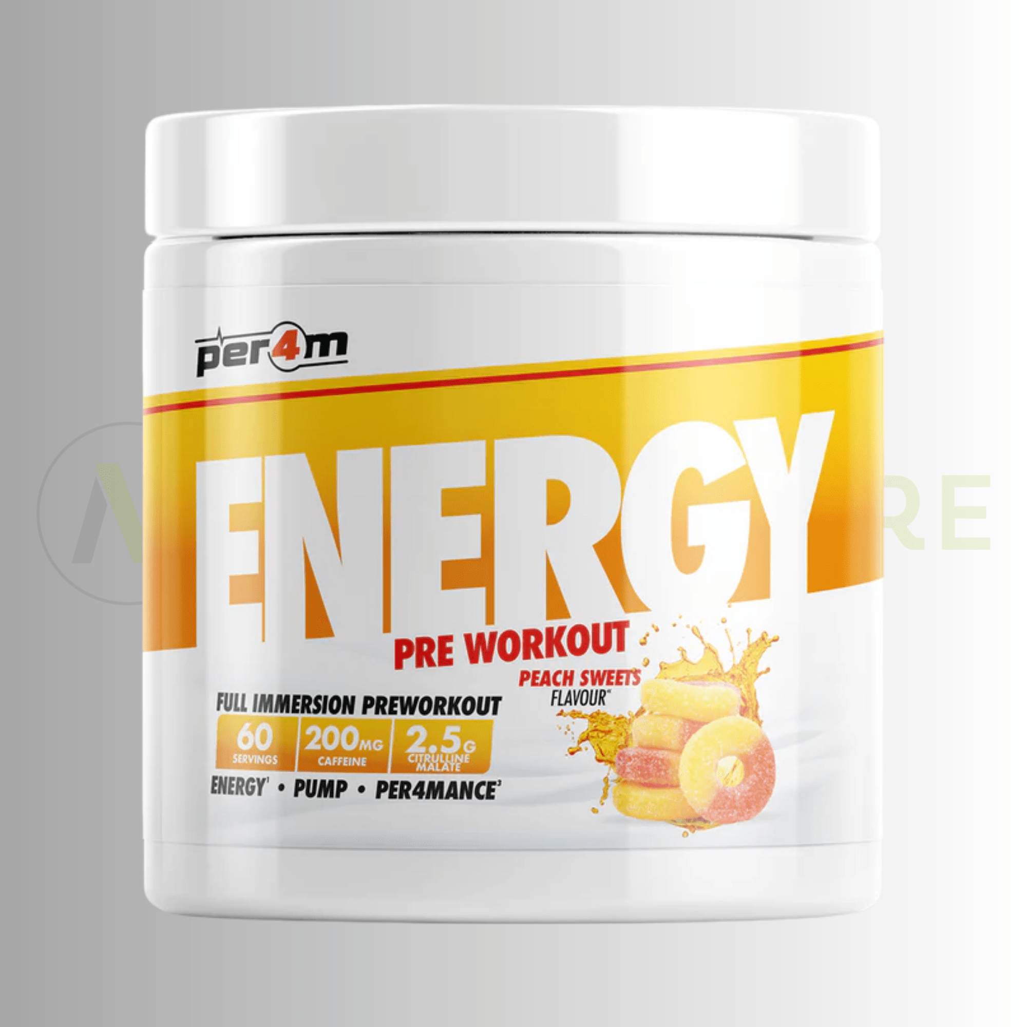 PER4M Energy Pre Workout | Daily Energy, Focus & Endurance Formula | 390g - Nutristore