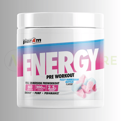 PER4M Energy Pre Workout | Daily Energy, Focus & Endurance Formula | 390g - Nutristore