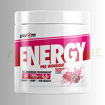 PER4M Energy Pre Workout | Daily Energy, Focus & Endurance Formula | 390g - Nutristore