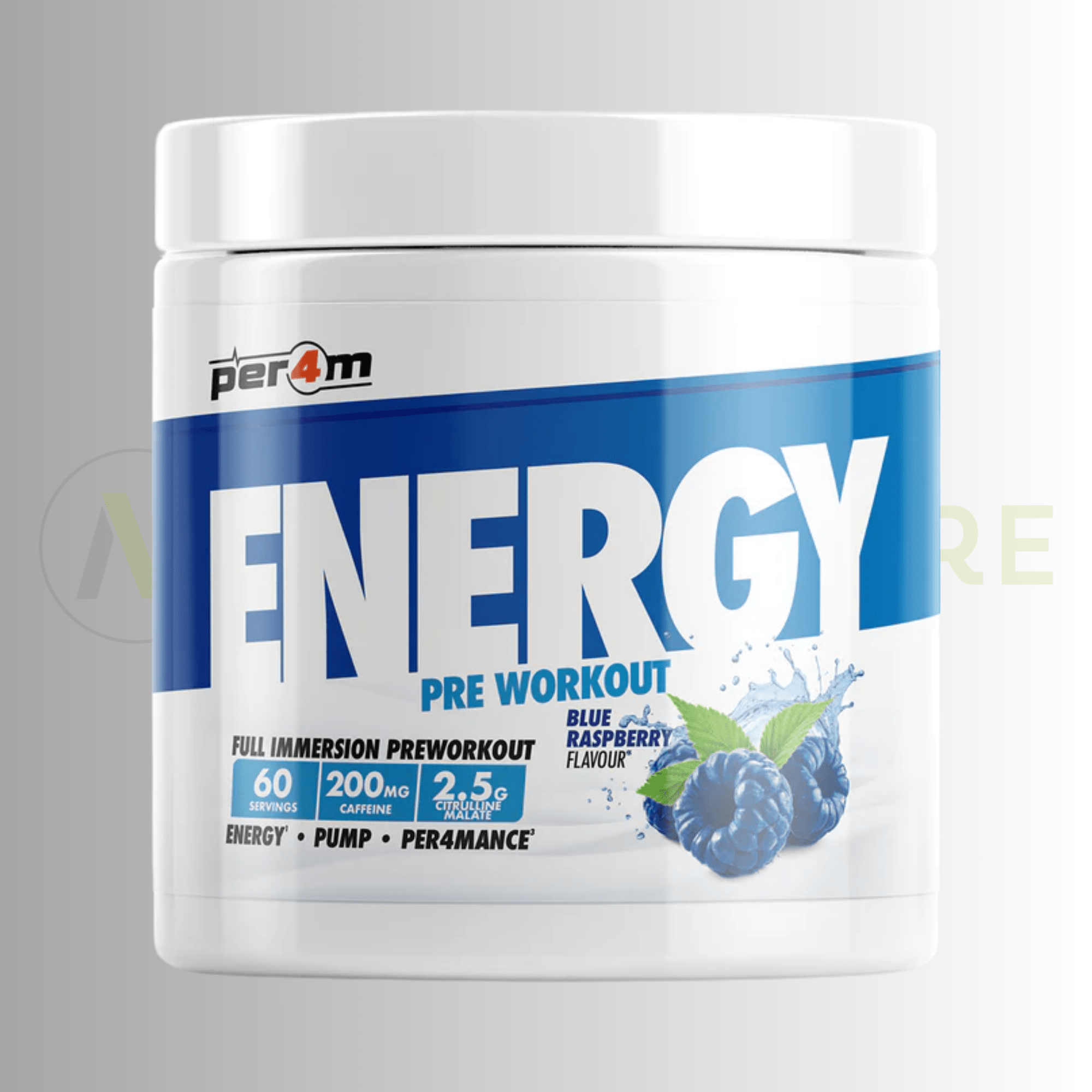 PER4M Energy Pre Workout | Daily Energy, Focus & Endurance Formula | 390g - Nutristore